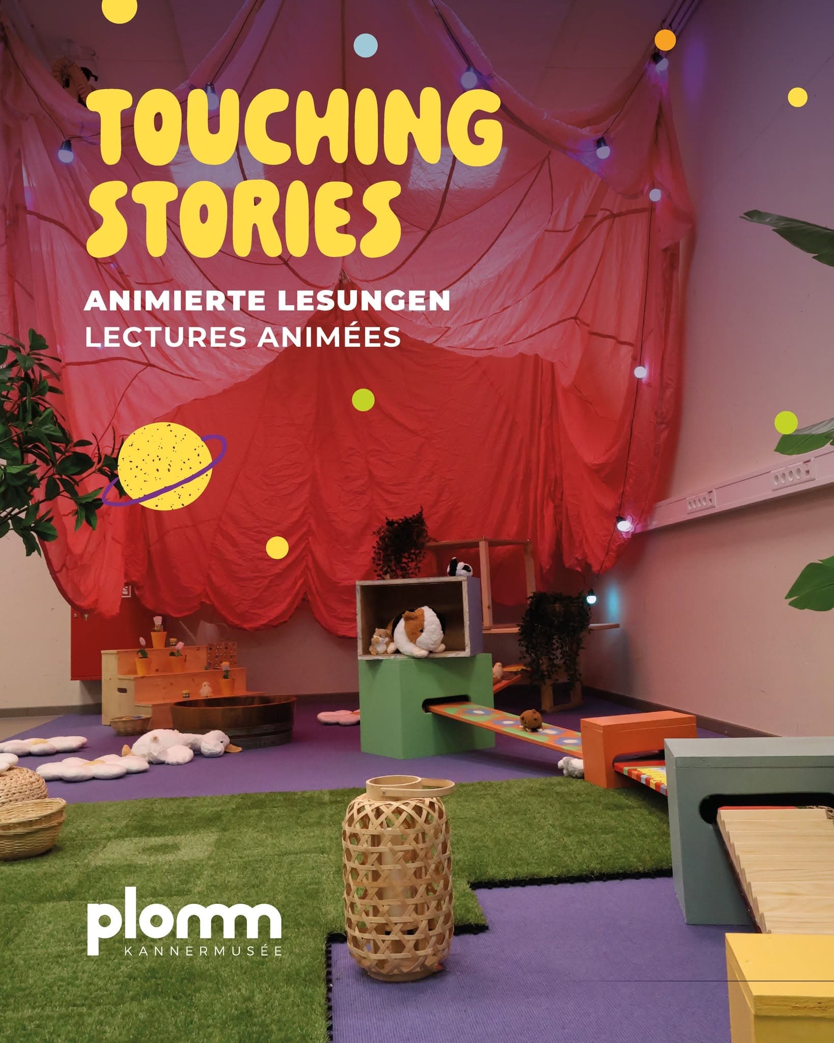 Touching Stories! - Lecture animée pour enfants