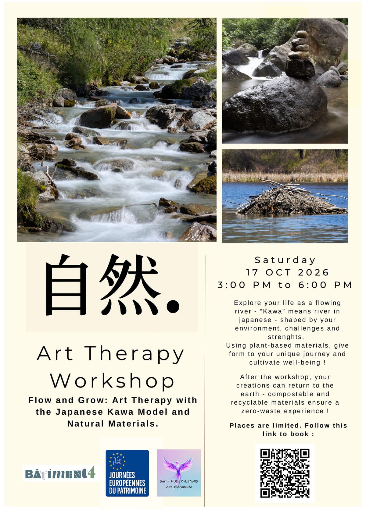 Flow & Grow: Kawa Model Art Therapy Workshop.