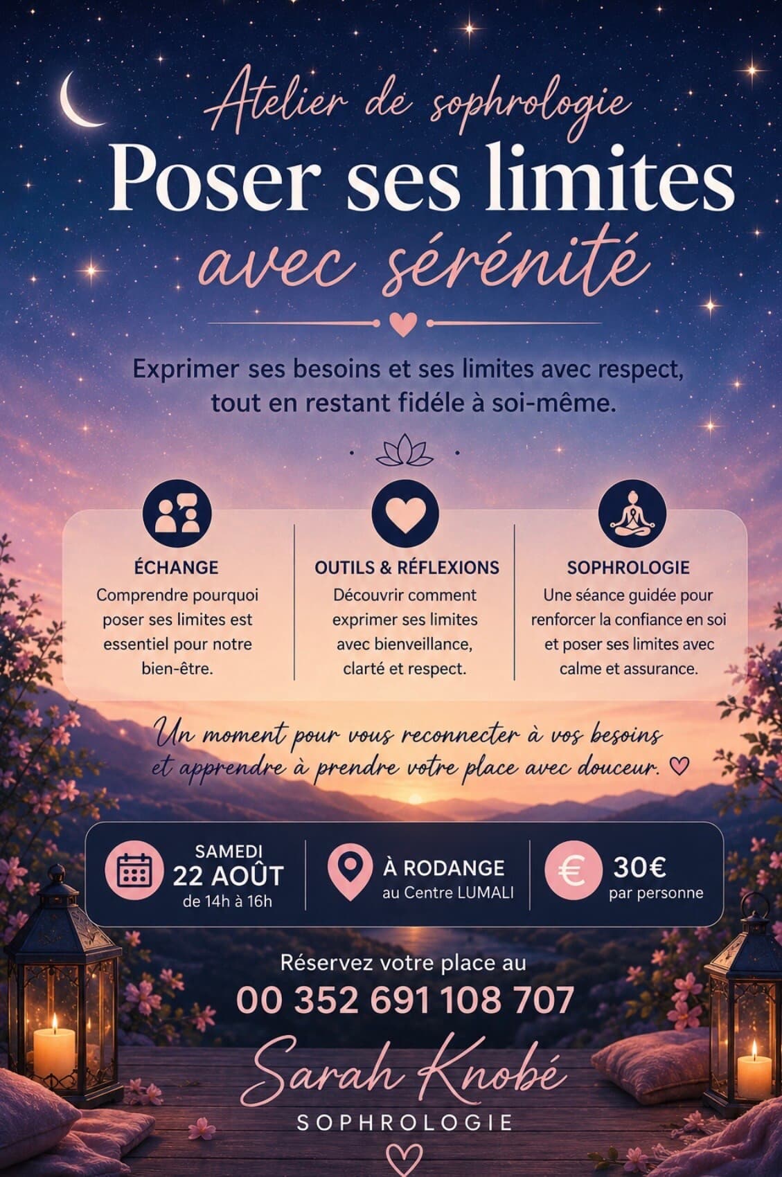 Sophrologie en petit groupe
