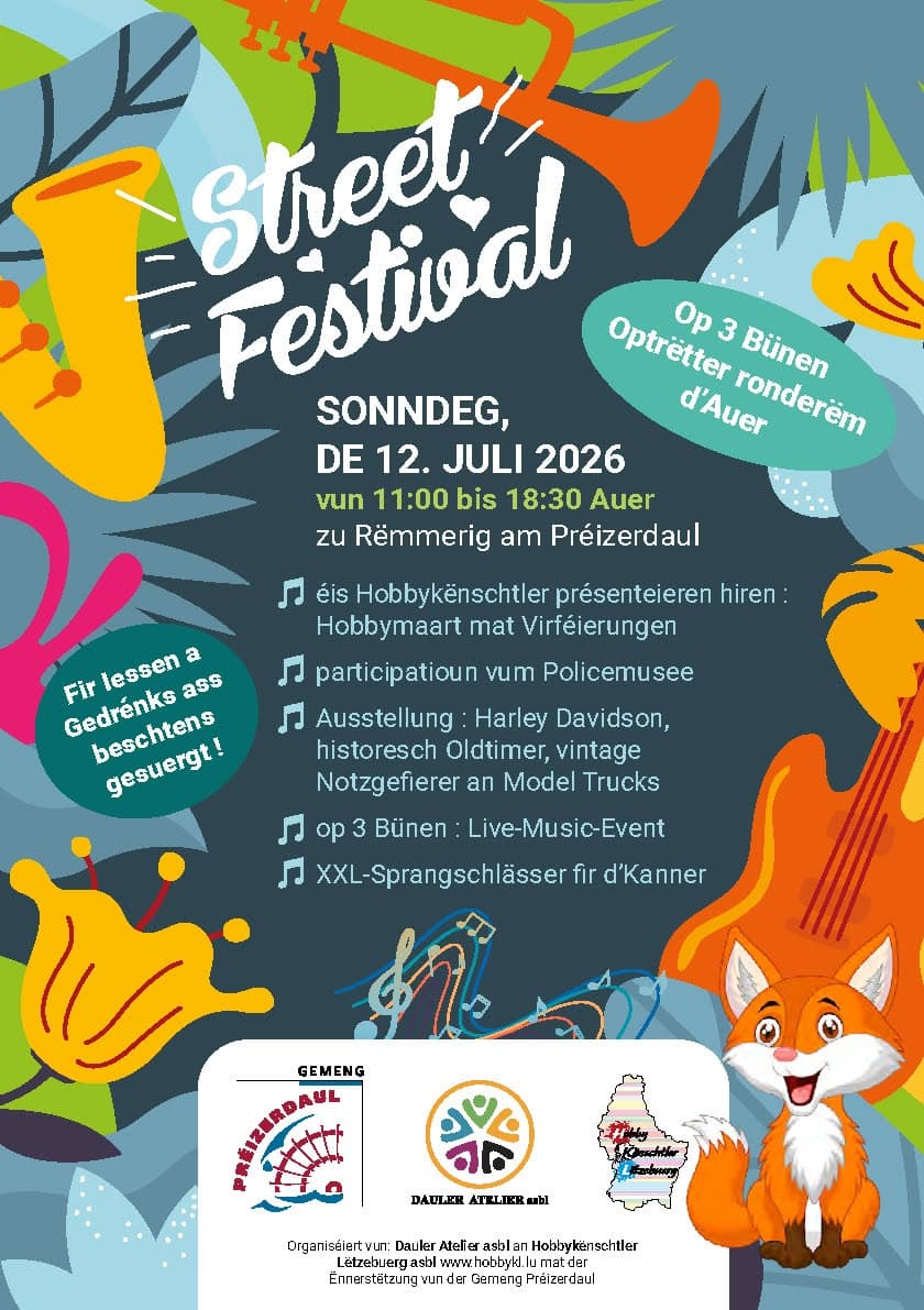 Liewege Kreativmaart / Street Festival