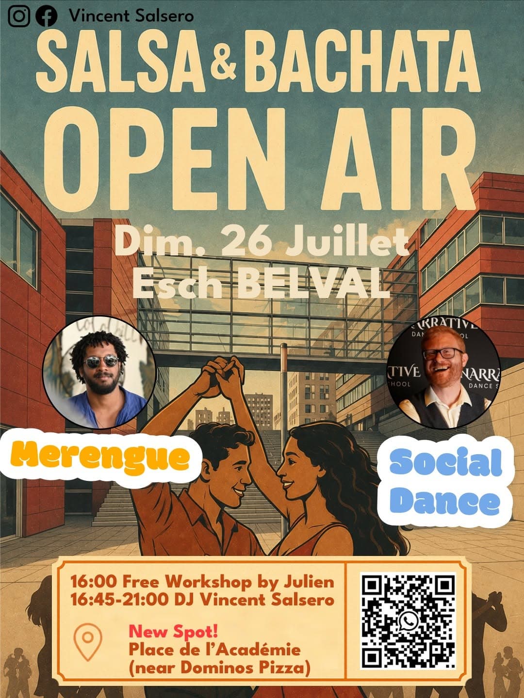 Salsa bachata open air & workshop