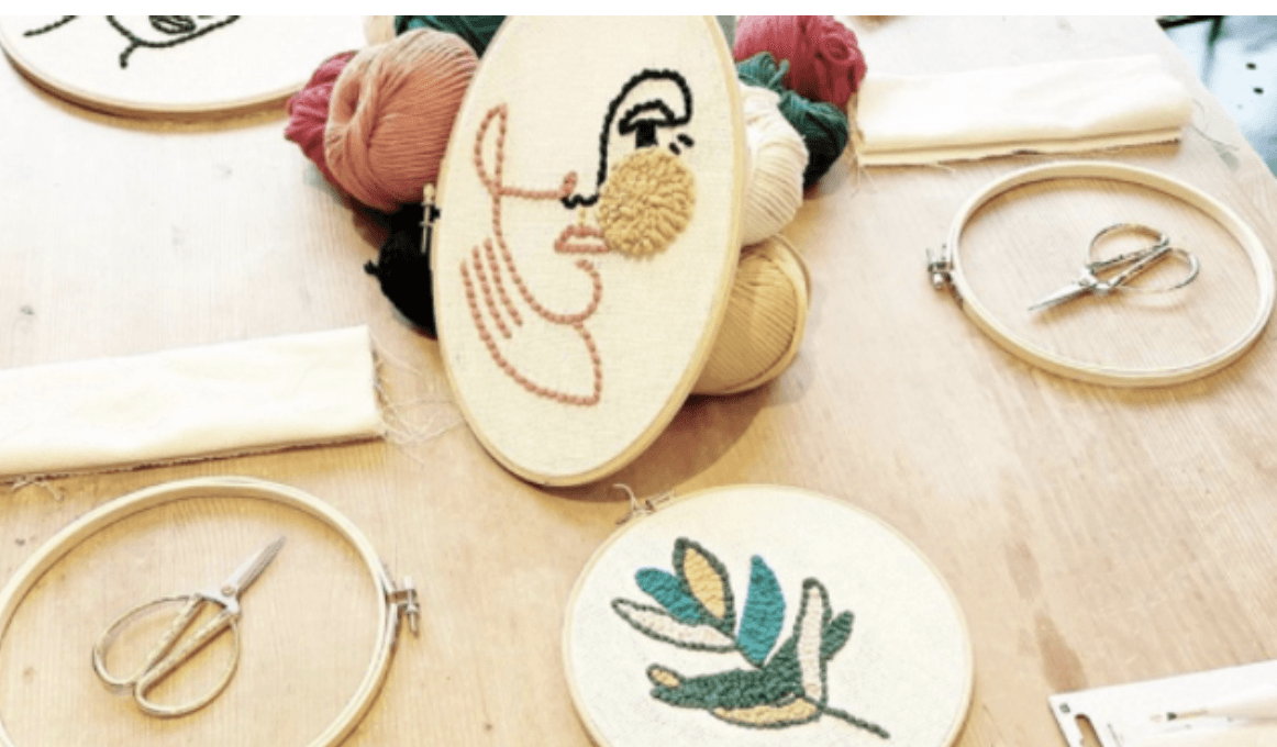 Punch needle (Modern embroidery)
