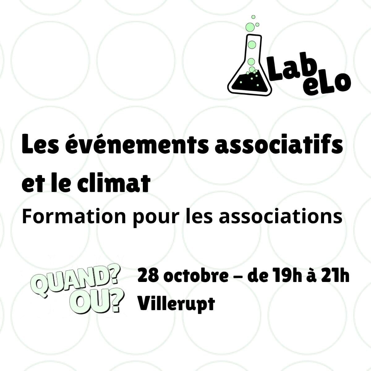 Community Events and the Climate - Workshop for Organizers