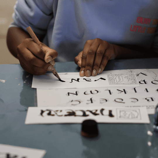 Calligraphy - Living Medieval Stories