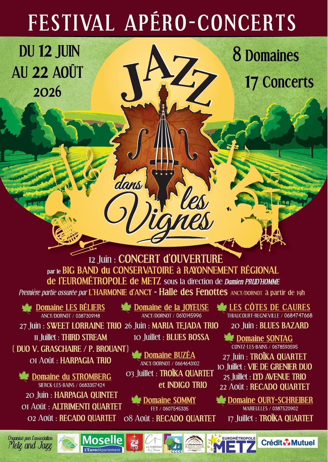 Jazz dans les vignes
