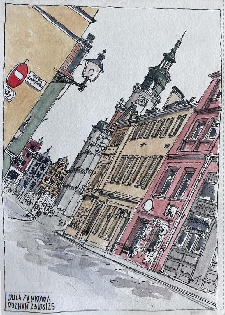 Drawing course: Urban Sketching (beginner, intermediate)