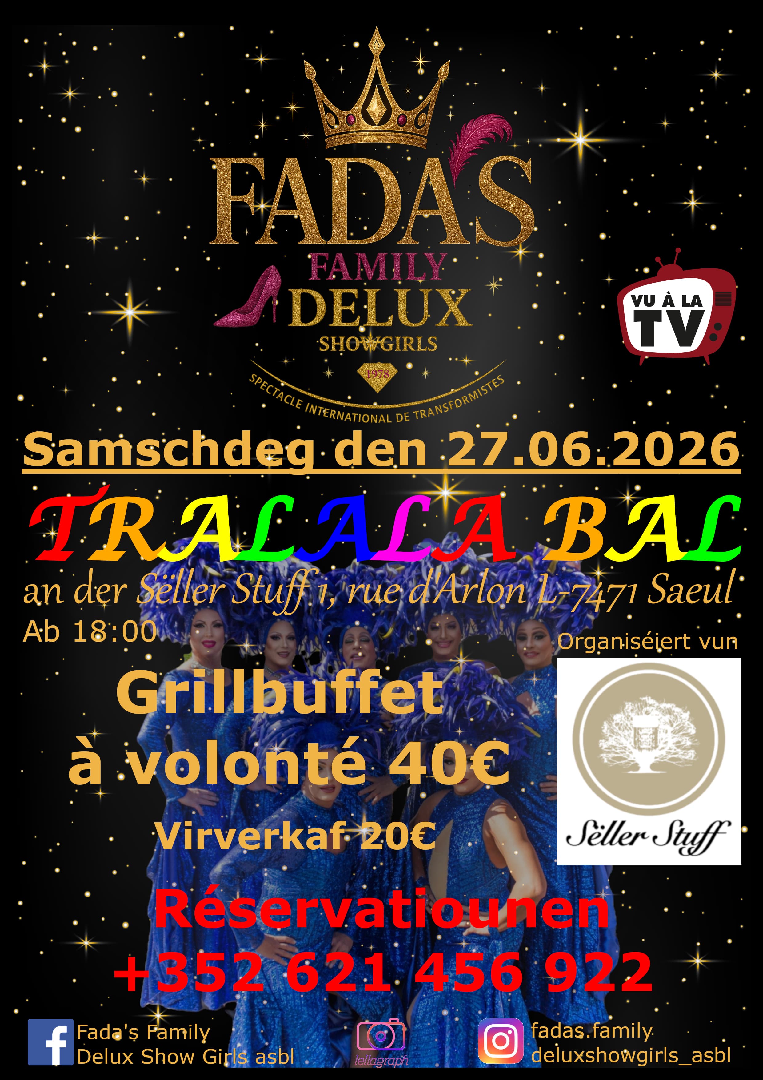 Spectacle Transformiste Fada's Family