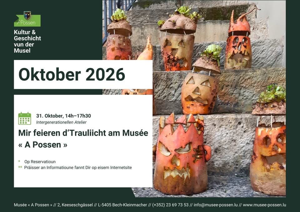 We celebrate "Trauliicht" at the "A Possen" museum