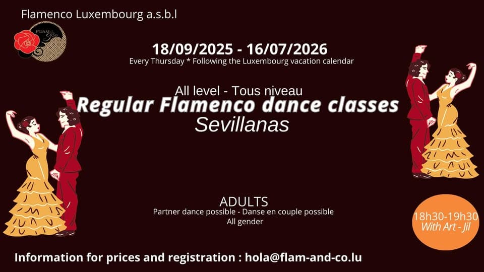 Sevillanas: all levels (every Thursday)