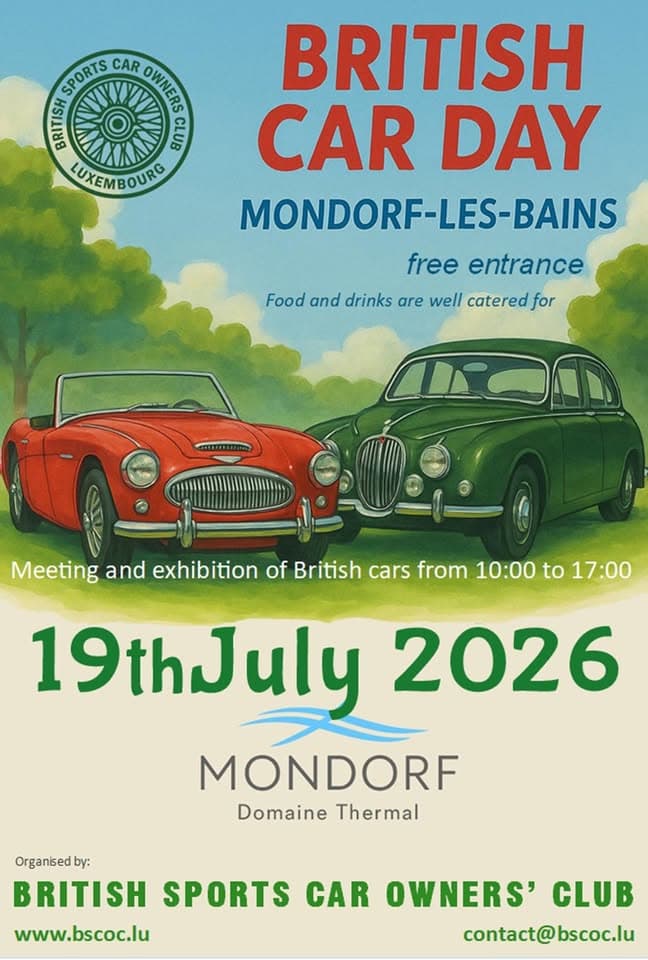 British Car Day Luxembourg