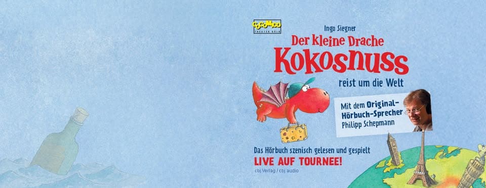 Der kleine Drache Kokosnuss fait le tour du monde - Livre audio en direct COCOMICO Theater