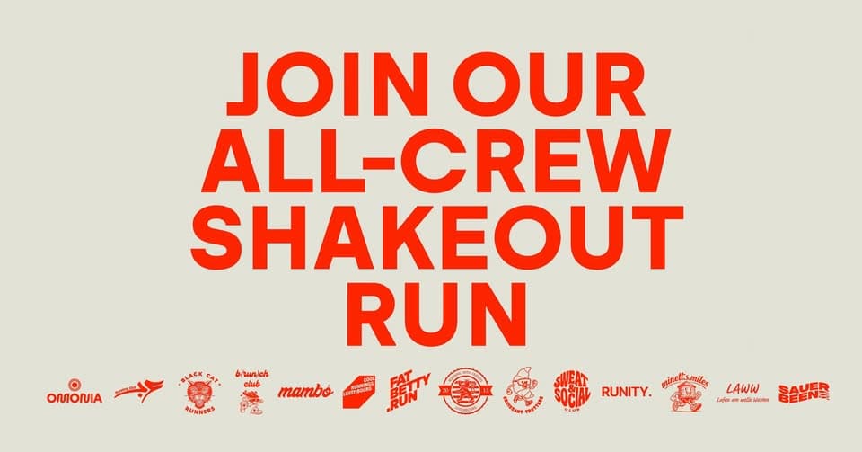 The All-Crew Shakeout Run