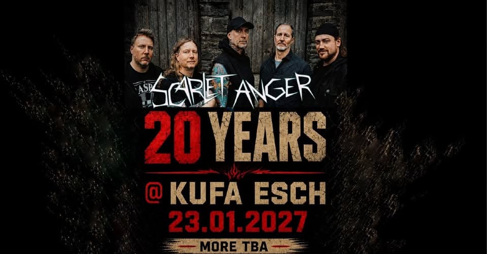 Scarlet Anger - 20 ans de metal @Kulturfabrik
