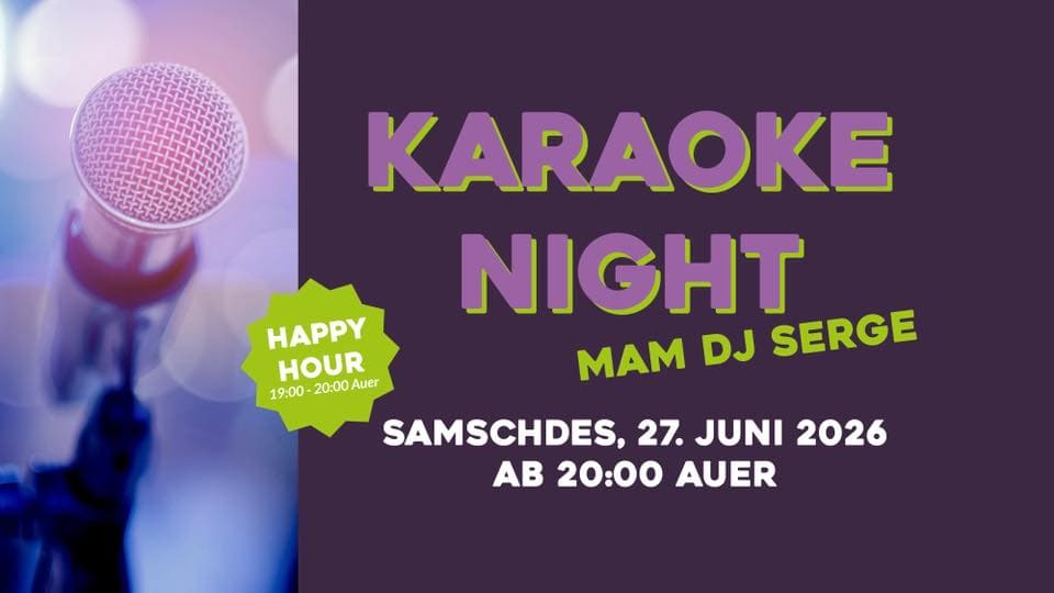 Karaoke night in Stadtbriedemes
