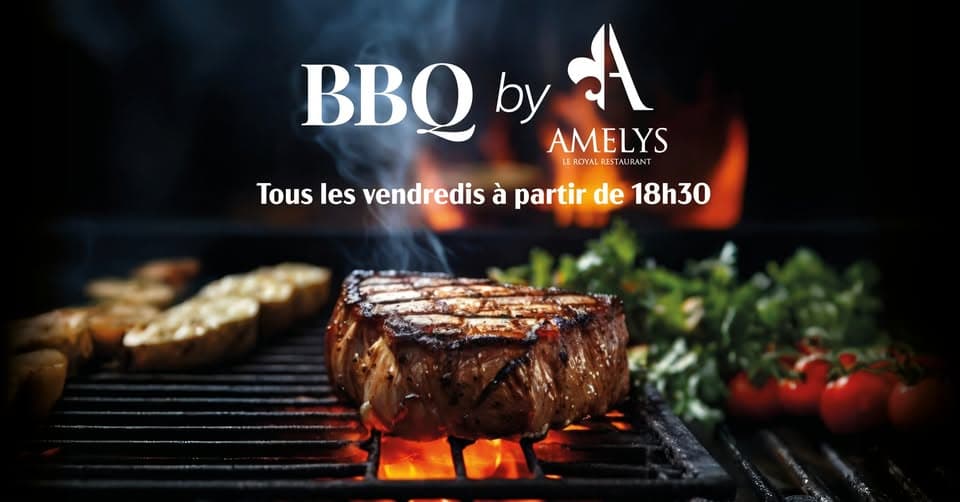 It's back… the barbecue at Restaurant Amélys