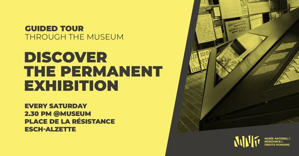 Guided tour through the permanent exhibition – 2:30pm - @Museum – Esch/Alzette