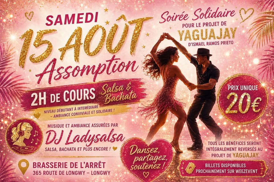 Solidarity Day (public holiday) / 2h dance class / DJ Ladysalsa