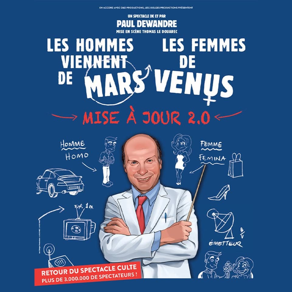Les hommes viennent de Mars, les femmes de Vénus - Mise à jour 2.0