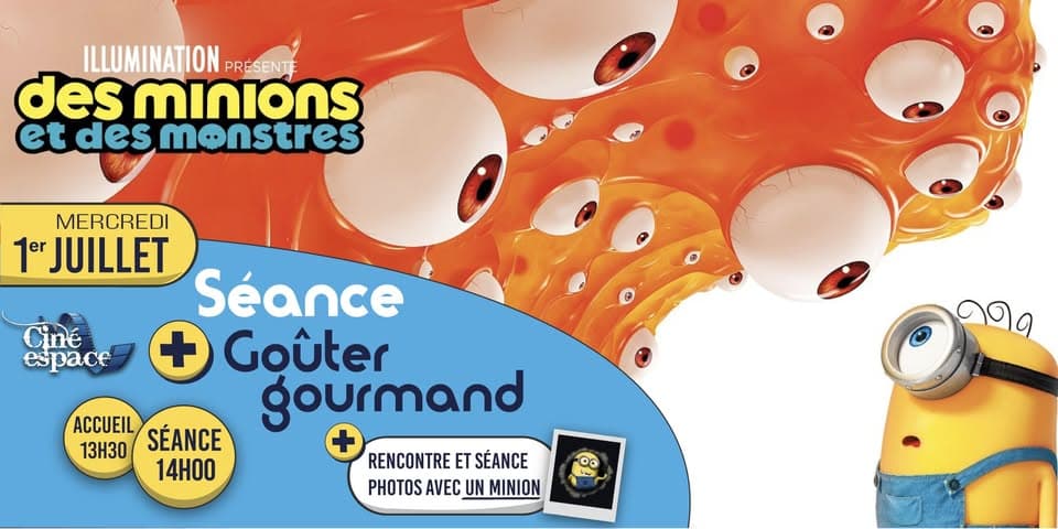 Snack "Des Minions et des monstres" – Ciné Espace Arlon