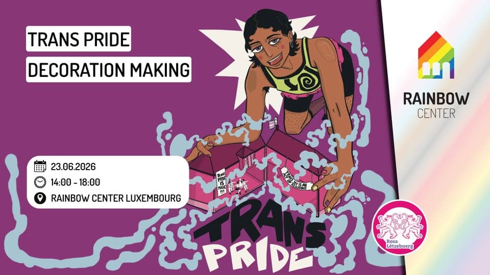 Trans Pride Decoration Making