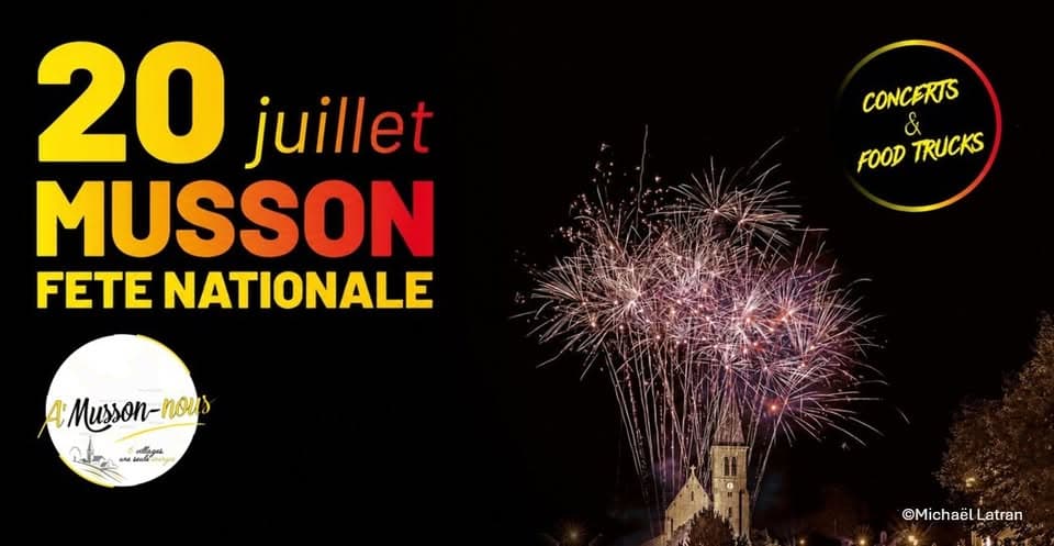 Fête nationale et feu d'artifice