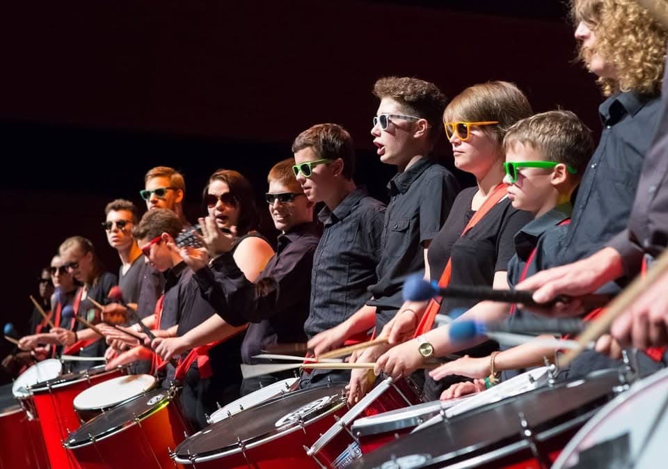 Drumming!