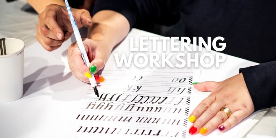 Atelier de calligraphie de 2 jours | L'art du lettrage créatif (tous niveaux)