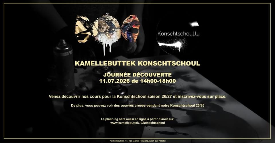Discovery Day Kamellebuttek Konschtschoul