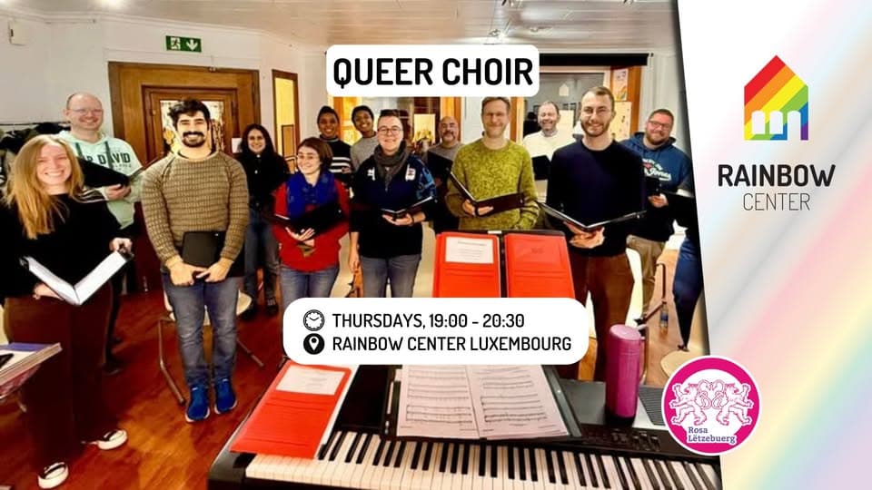 Queer Choir Luxembourg - répétition