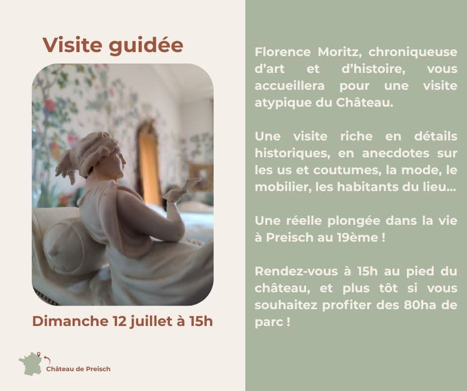 Visite guidée du Château de Preisch