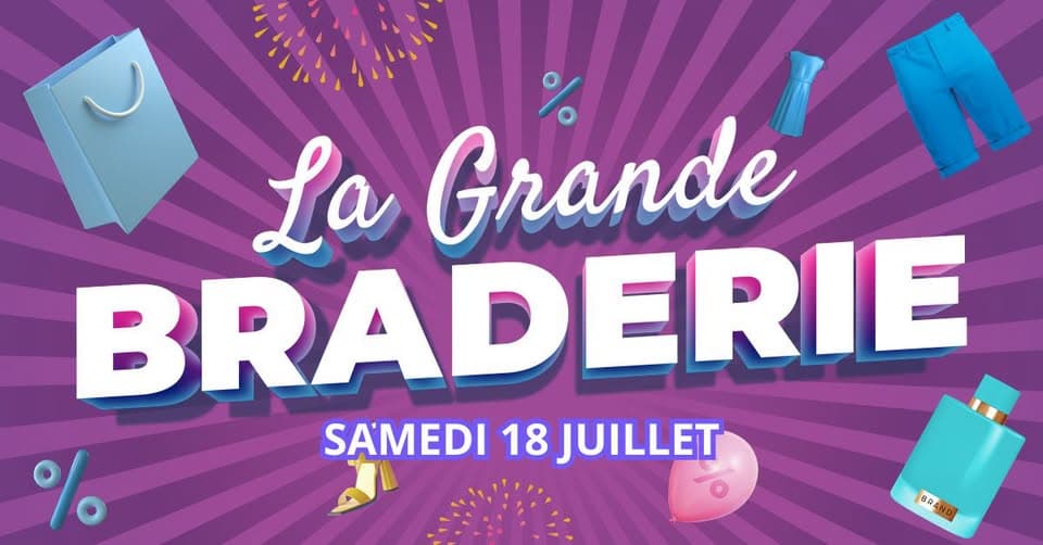 Braderie d'été à Geric !