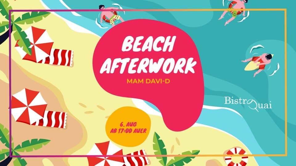 Afterwork plage à la Maacher Beach