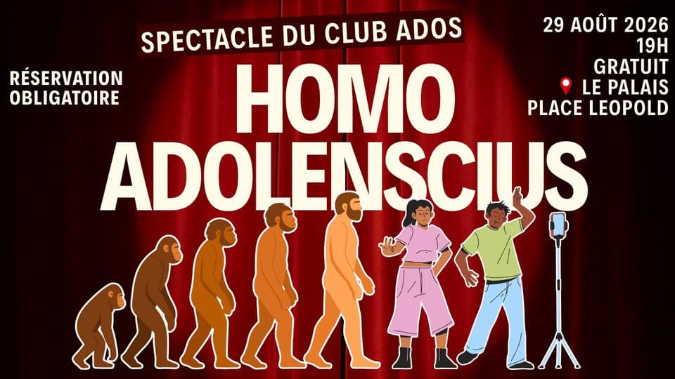 Homo Adolenscius - Spectacle du Club Ados de la bibliothèque