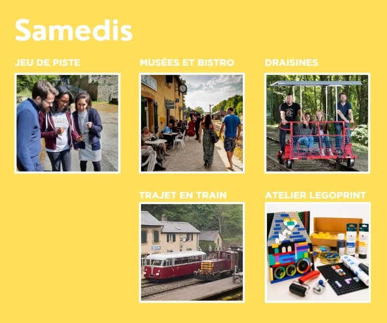 Les samedis en été