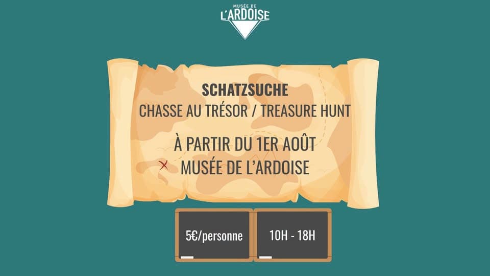 Chasse au trésor au Musée de l'Ardoise