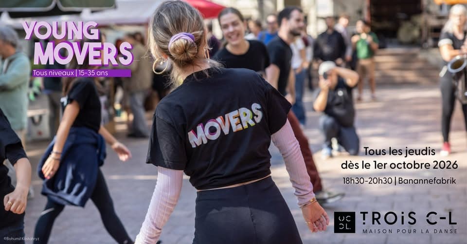 YOUNG MOVERS | Ateliers de danse tous les jeudis