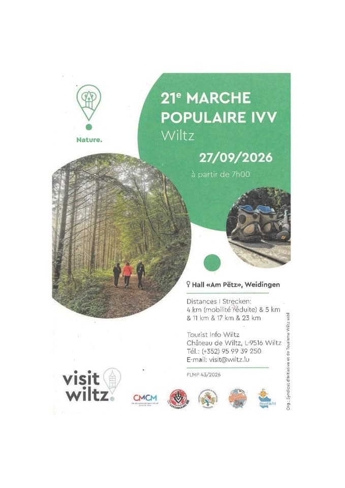 Wiltz FLMP IVV Wanderung