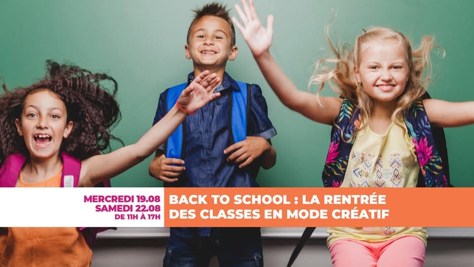 Back to School – Rentrée créative