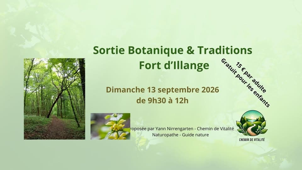 Sortie botanique & traditions au Fort d'Illange