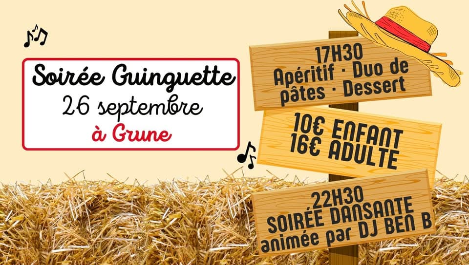 Guinguette evening in Grune