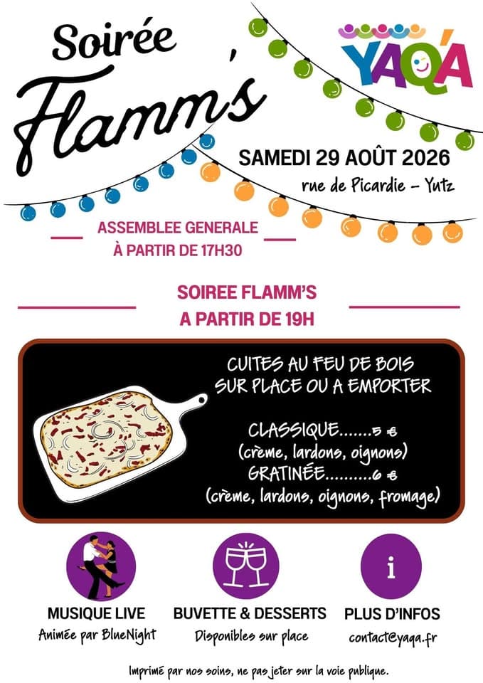 Soirée Flamm's