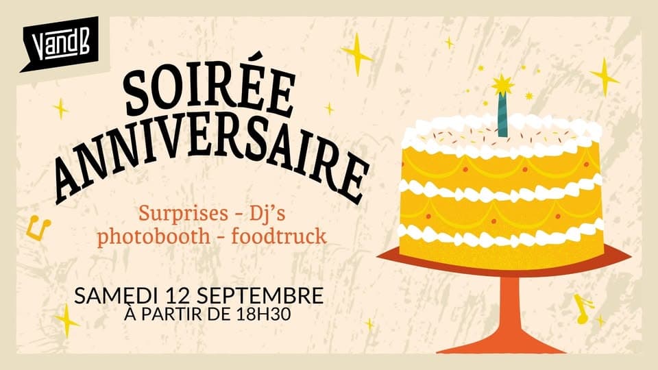 Soirée anniversaire des 11 ans de V and B Metz