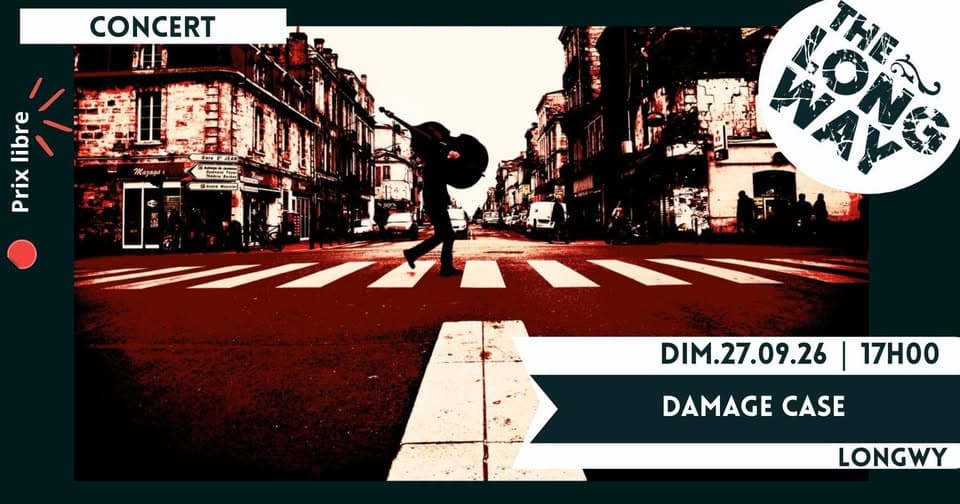 Concert | Damage Case | Contrebasse Rock | Bordeaux