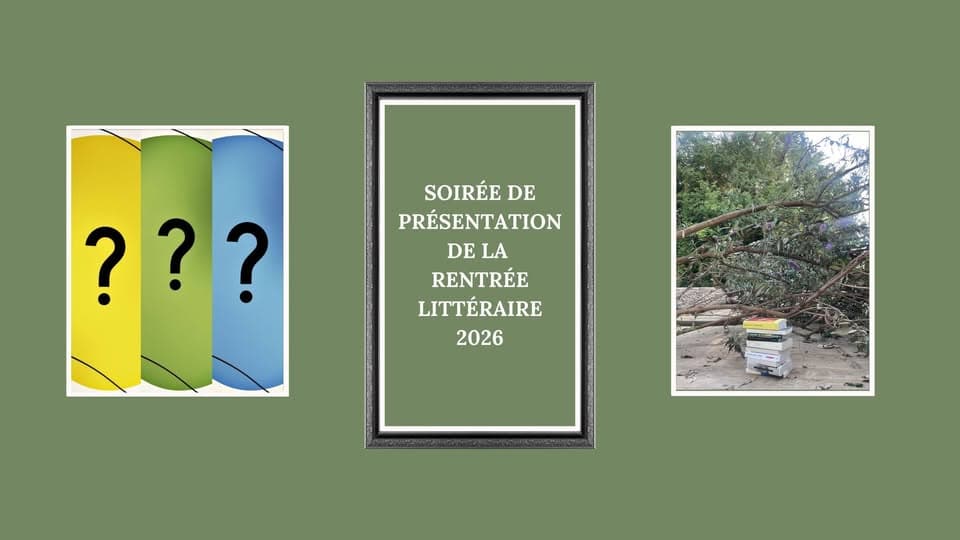 Soirée de présentation de la rentrée littéraire