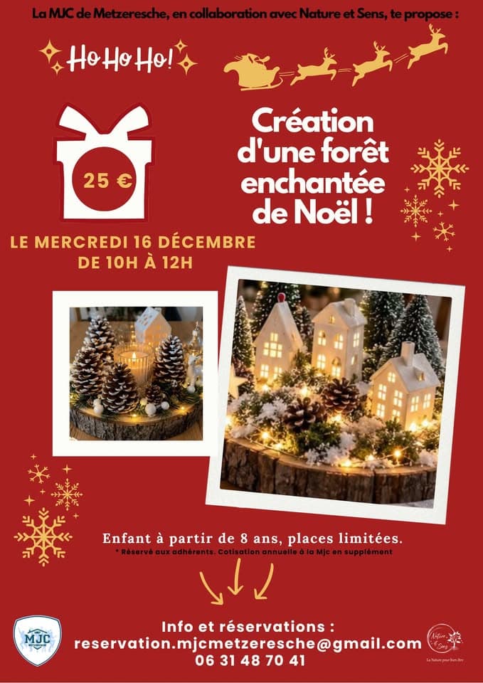 Atelier Créatif : spécial Noël