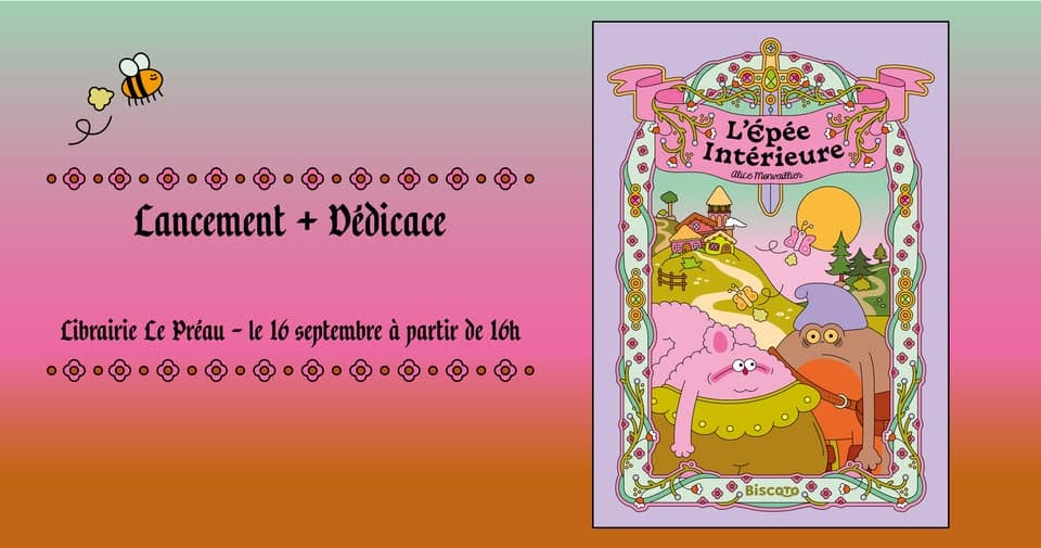 Lancement et dédicace de la BD d’Alice Monvaillier !