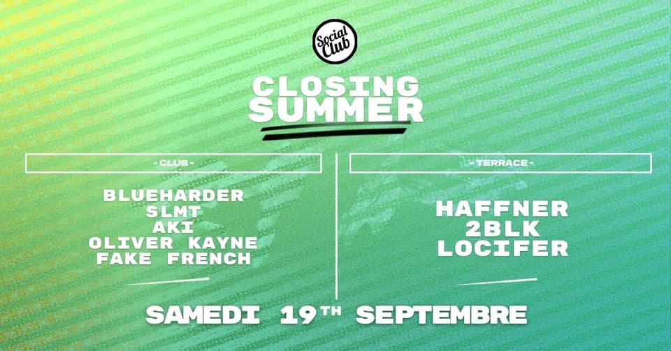 Summer Closing
