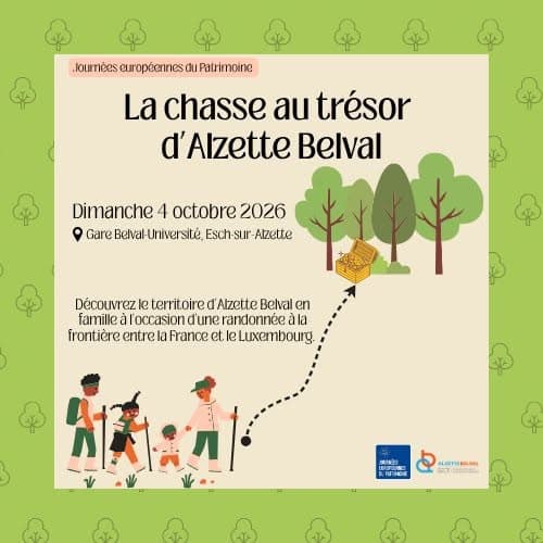 La chasse au trésor d'Alzette Belval