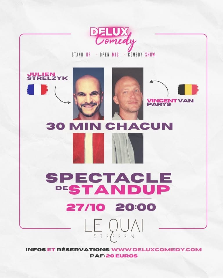 Julien Strelzyk & Vincent Van Parys: stand-up
