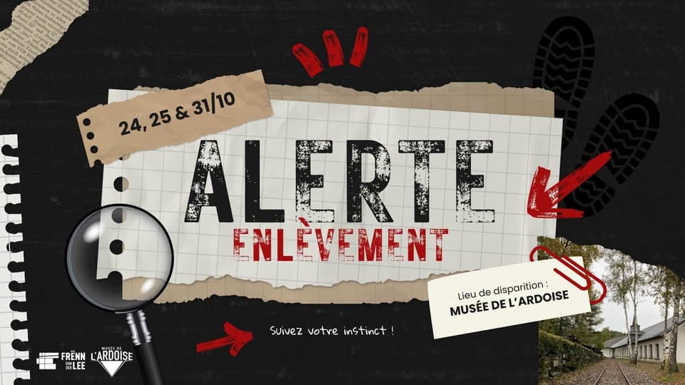 KIDNAPPING ALERT! Enquête grandeur nature au Musée de l’Ardoise